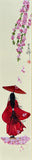 Woman in red (7,5 cm)