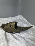 Okimono "Fishing boat"