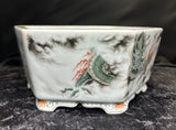 Bonsai-Pot with BOX "dragon in the clouds"