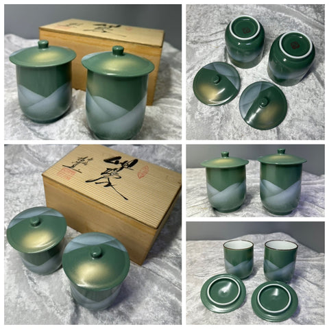 SET of Tea cups with BOX