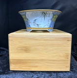 Bonsai-Pot with BOX "water scene"