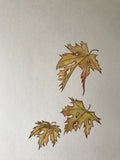 Maple leaves (24 x 27 cm)