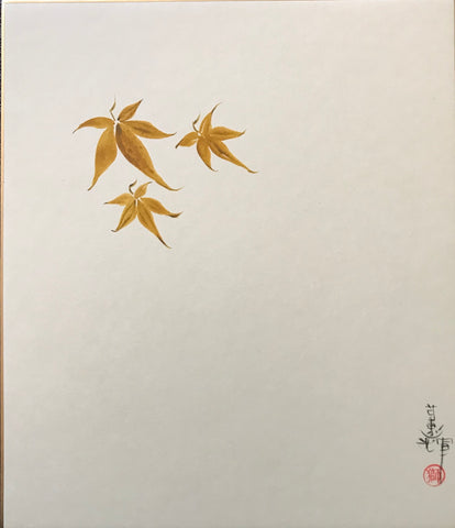 Maple leaves (18 x 21 cm)