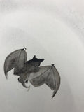 Bat with moon (12 x 13,5 cm)