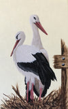 Storks on nest (7,5 cm)